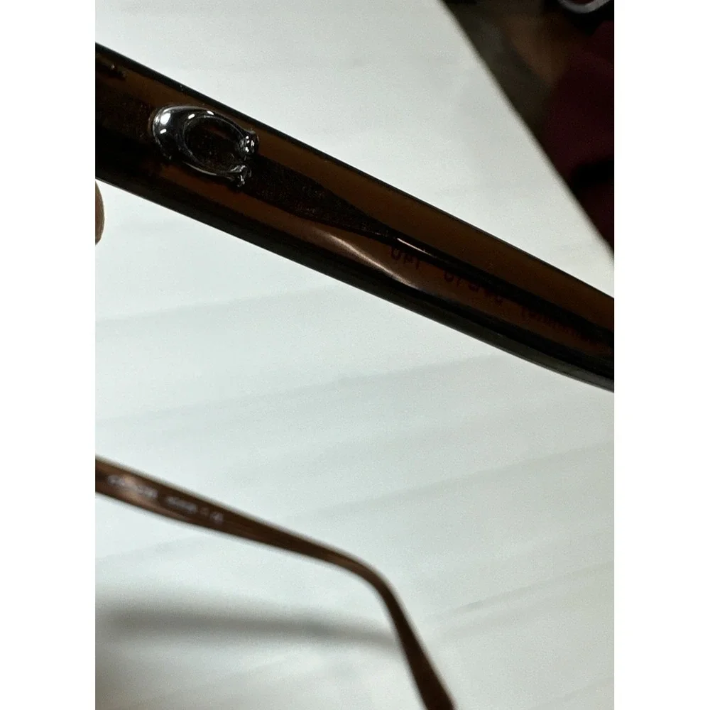 Coach HC 6129 5534 Women's Taupe Laminate Eyeglasses Optical Frame 54-16-140